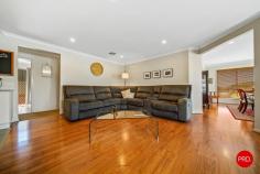  23 Sundew Drive Kangaroo Flat VIC 3555 $785,000 - $850,000 Jam-packed with highlights and overflowing with family appeal, this magnificent 4-bedroom home with sparkling pool impresses with its spacious accommodation, flexible floorplan, quality finishes - and an outdoor setting that will make you the envy of all that visit! Situated in one of Kangaroo Flat's most sought-after neighbourhoods, among the home's standout inclusions are a vast open plan living/dining zone, a chic & stylish entertainer's kitchen with quality appliances and waterfall-edge island plus an expansive master bedroom with peaceful yet generous retreat, walk-in closet and ensuite. Three more bedrooms are centred around a sparkling family bathroom (all with BIRs) while those that need extra sleeping accommodation - or simply somewhere private to work from - will welcome the inclusion of a versatile 5th bedroom/study. And while the interiors have been designed to please, the home's beautiful gardens and sparkling in-ground pool will most certainly seal the deal. Wrapping up a truly faultless package are a decked entertaining area with pool views, ducted heating/cooling, solar panels, double garage with indoor access plus handy side access to a generous rear shed. Close to Lansell Square shopping centre for all daily needs, the home is also within easy reach of schools, transport and recreation for the utmost in family ease & convenience. 