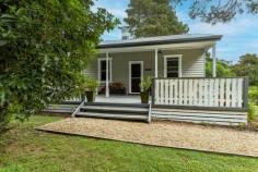 441 Bundanoon Rd Bundanoon NSW 2578 $1,995,000 Sympathetically and meticulously renovated throughout, this gorgeous weatherboard cottage will pull at your heart strings. From the entry gates of this property you will be pleasantly surprised by the quality and charm that awaits you. Offering 3 double bedrooms, stunning family bathroom with claw foot bath, shower, vanity and wc, oozing quality and old world charm; Kitchen / family room showcases the high end kitchen with quality appliances, double inlay sink, breakfast bar, dishwasher and exceptional storage with a well positioned picture window overlooking the gorgeous grounds; Living spaces in this home suit all seasons with a well placed rear sun room off the kitchen / family space, perfect for summer nights and long winter days offering a seamless flow from indoor living to outdoor entertaining. At the front of the cottage is the cosy lounge with s/c wood fire and direct access to the deep front verandah partially under roof, another space to catch the sun or escape from it; Off the kitchen / family and cosy lounge is the fourth living space offering a versatile use as the home office / library, music room or formal dining space with an electric fire offering a lovely ambience; The high end renovation is evident on arrival from the quality paint work, decorative cornices, high ceilings, new flooring throughout and new double hung / double glazed windows plus excellent insulation qualities and acoustic gyprock all of which ensure comfortable living whilst retaining the old world charm of this delightful cottage. The land is bordered by the railway line and Bundanoon Road hence no neighbors and your privacy is ensured via the strategic planting ensuring both peace and quiet and a lovely green outlook. The home paddock set behind double timber gates is accessed via the gravel drive which leads to the cottage and double free standing two bay garage plus the smaller utilities shed perfect for storage, artist studio or guest accommodation with a minimal renovation. The remaining three paddocks are perfect for livestock with a spring fed dam and are well fenced. This property offers endless opportunities and will appeal to those looking for a tree change, hobby farm, weekender or possible holiday rental option. Only minutes to both the Bundanoon village shops, station and school or the popular Exeter village store. 