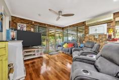  7 Allora Cl Dudley Park WA 6210 $449,000 Welcome to 7 Allora Close, Dudley Park, comprising of 3 good size bedrooms, 2 with built in robes, walk in robe to the main bedroom, open plan living, kitchen and meal area leading out to the large patio/alfresco area. The hub of the home is the stylish light and bright kitchen with lots of cupboard and bench space, dishwasher, European hot plate and oven. Too the front of the house you have a separate lounge/theatre with build in bar. Stylish semi ensuite servicing the 3 bedrooms, tile fire and four reverse cycle split systems and ceiling fans throughout. Outside you have a large grassed area with separate dog enclosure & lovely gardens, nice patio area and covered area along side of the house. There's a large garden shed + a larger powered workshop leading from the 2-car carport with drive thru access.  The laundry is a good size and has overhead cupboard, solid timber flooring + the living & meal area.  The home also has roller shutters to the front & rear (electric at front). This lovely home is located in a quiet cul-de-sac. Close to all amenties including, shopping center's, schools, medical centre, hospitals, the estuary & beach and the train station is only minutes away. 