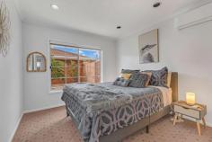  3/85 Hare Street Echuca VIC 3564 Here is a rare opportunity to purchase a delightful spacious two bedroom townhouse (one of three) conveniently located at the rear and within walking distance to the supermarket, the hospital, cafes, pubs and the central business district. This impressive town residence offers low maintenance convenience. It is meticulously presented throughout. Just walk in and enjoy all the comforts this home has to offer. It is light and airy with contemporary finishes. The kitchen is roomy with plenty of bench space, featuring an electric induction cooktop, electric fan forced oven, rangehood and plenty of storage. The main living is kept comfortable with a split system, an electric fireplace feature and a ceiling fans. The two generous bedrooms have built in robes, and have new split systems. The main bathroom is a great size with a large shower and vanity. Both the laundry and toilet are separate rooms From the main living and dining area there is direct access to a fully fenced enclosed paved undercover outdoor area and patio ideal for a BBQ and entertaining. In addition there is 6.6KW solar, new front awnings and a small garden shed, plus secure remote single car parking. This would be ideal for someone looking to downsize, or as holiday letting, or as an investment. They say location, location, location and you could not get any better being so close to all amenities and shopping. 