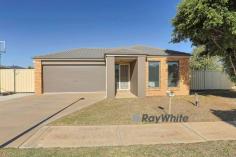  8 Chardonnay Drive Mildura VIC 3500 $374,000 - $411,000 Positioned on a well maintained 771sqm allotment is this spotless brick veneer home that will impress a wide spectrum of potential purchasers. Open plan in its living design and offering a favourable four bedrooms and two bathrooms. Inside the home you'll find a stylish interior with modern finishes, fittings & neutral tones; the modern kitchen is well-equipped, has a gas cooktop, and plenty of storage. The master bedroom offers a walk-in robe & ensuite, whilst the remaining 3 bedrooms enjoy built-in robes and a separate main bathroom. The home is serviced by evaporative cooling and ducted heating ensuring comfort all year long to every room. The home is complemented by a double car garage, a massive outside entertaining area & large backyard offering plenty of space for activities. Located just moments away from Fifteenth Street Shopping Precinct, walking distance to public transport and St Paul's Primary School. 
