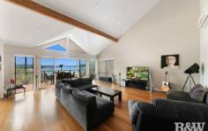  224 Glenrock Parade Koolewong NSW 2256 This amazing home is framed by natural beauty on all sides with a stunning Brisbane Water vista to the North and East and Brisbane Water National Park immediately at the rear boundary. It's beautifully designed and finished with high ceilings and the feeling of space all around. The home oozes charm and style with hardwood floors in the living and dining area. Whilst offering peace and tranquillity this home has unrivalled privacy. Its a practical home and offers versatility with self contained accommodation within the home on the ground floor. An important feature is the fact that it has excellent transport links with Koolewong railway station only 1km away and the M1 Motorway just 12km. • 4 bedrooms with ensuite & WIR to the main • 3 bathrooms & powder room • Fully self contained accommodation • Air conditioning • Twin decks • Double garage • Solar hot water 