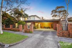  25 Drysdale Ave Frankston VIC 3199 $750,000 - $820,000 Family living soars to spectacular new heights at 25 Drysdale Avenue! A stunning character style home offering 5 spacious bedrooms, beautiful landscaped gardens a& being in a convenient family friendly location only minutes away from Frankston beaches & shopping precinct. Other features include: – Upstairs master suite with large study/ retreat, ensuite & walk in robe – Generous sized living area includes surround sound, gas heater & second dining area – Neat & tidy kitchen offers ample storage, gas cooking & island bench/ breakfast bar – Spacious dining room with sliding door access to the outdoor entertaining area – Second master suite with built in robes & renovated ensuite – Three other bedrooms all with built in robes – Renovated family bathroom with floor to ceiling tiles & separate toilet – Large backyard with Paved pergola area, gorgeous established gardens & shed – Land size 539 Sqm approx – Double carport with lockable storage sheds – Gas wall heating and split system air-conditioning Don’t miss out on this gorgeous home, set in a convenient location close to freeway access, train station, bus stops, Bayside shopping center & the beach. While being only minutes away from a local reserve & playground, & just a short walk to John Paul College, McClelland College, Frankston East Primary School plus local shops & cafés. 