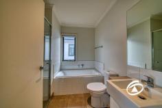  21 Llano Circuit, Berwick VIC 3806 $600,000 - $650,000 Perfectly positioned in a secluded part of Berwick and only a minute’s walk from Sweeney Reserve, this townhouse is sure to impress. Enjoy the best of both worlds with this modern, spacious, low-maintenance 3-bedroom home set back from the main road offering privacy and a calming sense of tranquility. On entry, the main hallway leads you to the fully appointed kitchen with stone benches, dishwasher, 900mm oven, and stove, plus a generous island bar bench that overlooks the extra-large living/dining room and access to the outdoor entertaining area. Upstairs offers a great-sized master bedroom with ensuite, and the two additional bedrooms with built in robes serviced by a central bathroom. The maintenance-free courtyard garden includes a small decking/bar area, garden shed, and paved area, making it easy to entertain. Other features include ducted central heating, two split systems, ceiling fans, a downstairs powder room and a double garage with remote. A perfect maintenance-free lifestyle only moments from everything. 