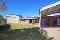  5 Kooingal Court Biloela QLD 4715 $425,000 This quality Swift built family home is perfectly positioned in a quiet cul-de-sac, appealing to those who are looking for calmness and privacy. The property has been rented all year round, currently returning a very respectable income of $1955.36 per month ($450 per week). The residence boasts four bedrooms with air-conditioning and built-in wardrobes. The centrally located kitchen & dining is complete with a wood fireplace and air-conditioning. There is a separate living area, as well as a spacious air-conditioned rumpus room with an off-set study. The internal laundry is combined with a second shower and toilet, with direct access from the entertainment area. The entertainment area is fully screened, overlooking the rear yard where you can enjoy the privacy, tranquility and take in the endless views. The generous 7.5* x 9m* shed with high clearance (4m*) has access by 3 roller doors, as well as a built-in shower and toilet. The property offers car accommodation for up to 4 vehicles, including plenty of space for your boat, trailer and caravan. Added benefits include a 5KW solar panel system, a rainwater tank and a lawn locker. This magnificent home reflecting size, quality and comfort, is a property that you would be proud to call home. 