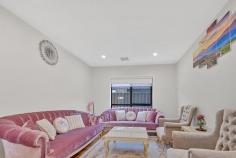  34 Pascal Cres Kalkallo VIC 3064 This elegant four-bedroom family home in the heart of Kalkallo has everything you need. An impressive entrance leads to a generous size family lounge, spacious master suite with walk in robes and other three additional bedrooms with built in robes, serviced by a spacious central bathroom. Added benefits include- - Refrigerated heating and Cooling - Security Alarm System - Quality floor coverings - Stone benchtops - High Ceilings - Fully fenced - Fully landscaped - Alarm and Intercom and much more... 