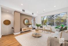  100 Sturt Street Adelaide SA 5000 $899,000 - $949,000 This stunning street fronting 3-bedroom townhouse is the pinnacle in city living, located in Adelaide’s highly sought-after Market precinct. Boasting a fantastic floor plan with 3 large bedrooms, all with built-in robes and sumptuous wool carpets, this townhouse offers versatile living options for owner-occupiers and investors alike. Elevated on the first floor, you’ll be greeted by a spacious open plan living, dining and kitchen area, perfect for entertaining friends and family. New double glazed bi-fold doors connect the dining area directly to a spacious and inviting north facing balcony, with automated folding arm awning, providing shade on those sunny summer days. The designer kitchen with island bench, engineered stone benchtops, stainless steel splashback, gas cooking, dishwasher, fridge and water filter, is the heart of the home and will delight even the most discerning home chef. With two sparkling bathrooms, one of which is an ensuite in the ground floor bedroom, and an indulgent spa to the main bathroom, this townhouse offers convenience and comfort at every turn. Freshly painted throughout and with ducted reverse cycle air conditioning, this home is move-in ready and offers the ideal canvas to create your dream living space. Other features include a plumbed BBQ gas point on the balcony, separate fold away laundry, under stair storage for your golf clubs or wine collection, new ‘smart phone connected’ intercom providing convenient secure entry, low energy LED lighting and alarm system. The townhouse also boasts a double side-by-side garage with an automatic panel lift door, providing secure parking for your vehicles. The location of this townhouse is truly unbeatable, being a short stroll away from Adelaide’s heart of foodie culture the Adelaide Central Markets, vibrant Gouger Street and China Town dining precincts, Victoria Square festivals, free public bus and tram, not to mention some of the best coffee shops and small bars in Adelaide. This property offers the ultimate lifestyle opportunity that will impress even the most discerning buyer. 