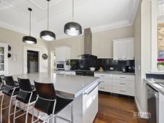  56 Chamberlain Drive Leongatha VIC 3953 $895,000 - $945,000 Fall in love with this magnificent Harkaway Home. Picturesque, private, and absolute style introduces this warm and welcoming family home. Spacious and meticulously presented where elegant features and stylish modern elements are seamlessly balanced. Step inside to be welcomed by the stunning expansive Blackwood polished floors, 10ft plus ceilings, ornate cornicing, and stain glass featured windows that blend to build the grandness of this soulful home. Featuring: - Open plan living and dining that opens out to the decked outdoor entertaining area - A second family or formal dining room adjoins the living with both spaces enjoying natural gas fireplaces, in addition to ceiling fans and reverse cycle air conditioning. - The kitchen will delight the most discerning home cook with walk in pantry, spacious stone central island bench, Belling gas/electric oven, dishwasher, and abundant storage. - Three generous bedrooms with built in robes, with the master bedroom complete with walk in robe and ensuite - The family bathroom with toilet, bath, vanity, walk in shower and heated towel rails - The laundry offers great storage, with a third toilet and opens out to the side garden Externally: - Double garage with workspace, in addition to off street parking ideal for when guests drop by - Caravan storage bay, within a fully fenced front yard - Your very own 3 x 2.5m studio, tucked away in the rear yard, an ideal space to enjoy, as a study or arts and crafts room - 22,000ltr water tank - Be wowed by the classic, charming style of a garden that colours with the seasons, bringing year-round delight. Quality built, spacious and stylish homes that are filled with charm have a story to be told, and this one speaks greatly! If you're looking for a soulful home, one of warmth, charm, and character then this home is most worthy of your consideration. 