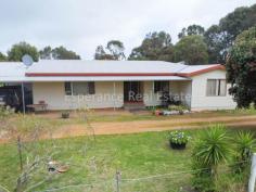  207 Orana Drive Myrup WA 6450 $575,000 Just a short 10km drive from town centre is where you’ll find this 4 bedroom, 2 bathroom home in a tranquil setting. The spacious home includes huge lounge, full length kitchen/dining with tile fire plus semi enclosed, outdoor entertaining patio. Tinker around in the massive 16m x 6m shed, double carport and 35,000L water storage with an extra 5,000L tank for paddock trough. Fire fighting unit included. 