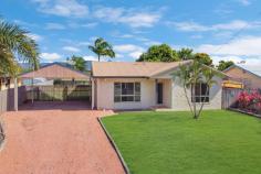  109 Glenrock Dr Rasmussen QLD 4815 $339,000 Here is YOUR chance to get off the rental roundabout & purchase this family home or a great opportunity for the astute investor looking for good returns. Vacant possession is available so get in quick as properties in this price range & with a big block are getting snapped up as soon as they are listed for sale by southern buyers & investors.   Four good size bedrooms on offer   The main bedroom has 2x2 door built-in robes   The kitchen features electric wall oven, separate hotplates,   dishwasher space, two door pantry & lovely window    view looking out the patio & big backyard & handy brekkie bar   Two separate living areas   Convenient shower/tub combo two-way bathroom to the main     bedroom   Generous 773 m2 low maintenance pet friendly block with double    gate access for anyone with a tinnie or trailer   Two space carport with extra parking available with the hardstand    driveway area   No rear neighbours & located in a quiet court (residential traffic     only)   Garden shed for all the garden tools.   Good size covered entertainment area to cater for all the weekend B-     B-QS & family get togethers    Excellent returns for the investor with approx. rent of $420-$430      per week.   Get in quick for this vacant property as we are receiving multiple    offers for properties like this with great rental returns. 