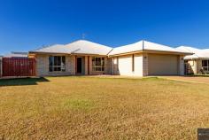  32 Greathead Rd Ashfield QLD 4670 $565,000 Features; – Four good size built in bedrooms with the master having the convenience of a spacious ensuite. – Huge open plan design with tiled family room, lounge, dining and kitchen. – The kitchen will please the family chefs with plenty of cupboard & bench space, electric hotplates, rangehood, dishwasher, & wall oven – Ceiling fans and security screens throughout the home – Fully fenced 660m2 allotment with double-gate side access to the back yard with a paved area for a vehicle behind double gates – Currently rented at $550 per week till July 2024 AT A GLANCE • 4 b/in bedrooms • Spacious ensuite • 2 x living rooms. • Attached remote double garage. • Security Screens & ceiling fans throughout • Split system air conditioning in main living and master bedroom • Large covered outdoor area • Great Tenant in place till July 2024 