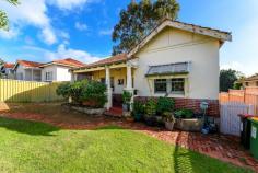  33 Sherwood Street Maylands WA 6051 $779,000 Set on a 675m2 green title block, opportunity knocks for this 1920’s brick and tile character home. Conveniently located close to Maylands Primary School, the Swan River, cycle path, parks, local shops, train station and the Eighth Avenue café, bar and restaurant precinct. Features; • High ornate ceilings • Jarrah timber floors • Front verandah and entrance hall • Huge master bedroom with walk-in robes • Big 2nd bedroom • Third room suitable for study/nursery adjoining master bedroom • Large kitchen area with gas cooktop • Reverse cycle air-conditioning • Spacious separate lounge room • Bathroom with shower/bath combo • Huge back yard with multiple sheds and store rooms • Zoned R40 This is a fantastic opportunity to add your personal touch to a character home on a large block in a great area! 