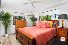  17 Stuart Court Granville QLD 4650 $430,000 Investors/owner occupiers, take note of this one. Strategically located minutes away from the Maryborough CBD and close to local shops. Nestled in a quiet cul-de-sac, this charming property offers a blend of comfort and convenience. Boasting three bedrooms and one bathroom, this solid low-set block home is designed to cater to all your needs. Step inside to discover a well-appointed kitchen, seamlessly flowing into the open-plan living and dining area. The property features split system air conditioning in 2 of the bedrooms and 1 split system in the living area The property sits on a large 1,400m2* block, providing ample space for outdoor activities and relaxation. The lockable garage with electric roller door is conveniently accessed from the home. The fully covered outdoor entertainment area, is perfect for hosting family and friends for BBQs and relaxed entertaining. In addition there is a near new Colorbond roof. 