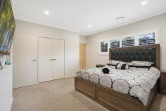  1 Carnoustie Close Cessnock NSW 2325 $990,000 – Outstanding home on an elevated block on the high side of Stonebridge! – Only 1 year young! – Five bedrooms, three bathrooms – a rare residential find! – Classy fixtures and high end finishes – Ultra modern kitchen with loads of storage, large pantry and commercial grade stainless steel oven & waterfall island bench. – Open plan living – Ducted A/C serviced by the 13.2kw solar system – Private outdoor entertainment area and generous yardspace – Total privacy with full retaining walls and drainage, as well as an extra garden shed for storage – Lease back to vendor at $1,200 per week on a 12-month lease or vacant possession if required! 