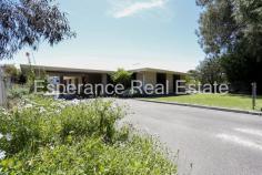  29A Westmacott Street Castletown WA 6450 $645,000 Strength endures with this double brick and Colorbond 4 bedroom, 2 bathroom family home. Provides roomy front lounge plus pleasant kitchen & dining areas. Family room opens out to big gable roof patio – an entertainers delight! Built in robes, huge tile fire, front porch, double carport & separate rear, garage/workshop. Stroll to shops, park & beach. 