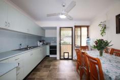  161 Rainbow Street Biloela QLD 4715 $259,000 This cosy home offers a blend of comfort and practicality and is situated on a generous 913sqm* corner allotment, within walking distance to local Schools and Sporting Fields. Whether you are looking to invest or an affordable home to occupy, this property presents an attractive opportunity. Features include: Combined kitchen and dining room with an electric freestanding stove. Separate, carpeted living room with air-conditioning. Three bedrooms with split-system air conditioners. Two bedrooms with built-in wardrobes. Ceiling fans throughout. Functional bathroom with a shower and toilet. Under covered timber deck with privacy roll down blinds. External secured laundry. 9x6m powered shed with a double carport awning, as well as two separate lawn lockers. 4.6KW solar system. Security screens throughout. Fully fenced yard with established lawns, gardens and hedging along the boundary for privacy. 2700L rainwater tank. Roof replaced in 2016. 