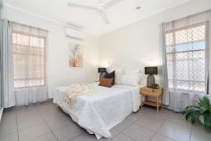  24 Kestrel Circuit Wulagi NT 0812 $450,000 Appealing to buyers who want to move right in with nothing to do, this three-bedroom home reveals an effortless, recently renovated layout, which feels bright and spacious throughout. Featuring distinct zones for living and dining, the home is further complemented by a modern kitchen and bathroom, a superb wraparound verandah and a large grassy yard that will be a sure-fire hit with kids and pets. Neat and tidy ground level home set on generous block adjoining parkland Recently renovated interior perfect for buyers looking to move in or rent out straight away Air-conditioned and fully tiled to enhance comfortable living year-round Bright, open living space made up of living room and dining room Kitchen boasts plentiful cabinetry and stainless-steel appliances Three well-proportioned bedrooms each feature built-in robes Fully tiled bathroom offers contemporary design with bath and shower Separate internal laundry with handy yard access via carport at side Wraparound verandah offers relaxed alfresco space overlooking neat grassy yard Double carport, plus additional parking on driveway within fenced and gated block Offering a quiet position with parklands to one side, this attractive home will appeal to first home buyers, young families and investors looking for a modern, low maintenance property in a super convenient location. Walking into the home, you are greeted by a light, bright interior, which has been recently renovated to showcase blank canvas looks that would be easy to rent out or for buyers to put their own stamp on. Both the living room and dining room feel spacious and open, connected via a flow-through design that keeps each zone distinct. From here, both spaces open out to one of the home's standout features: its wonderful wraparound verandah. Providing plenty of space to relax and entertain, the verandah offers a picturesque outlook over the grassy, fully fenced yard, which is not only extremely easy to maintain, it's also great for kids and pets at play. Should you want to add an alfresco entertaining area or pool, there is heaps of space to do so (STCA). Back inside, the modern kitchen creates a functional yet stylish space to cook and create, aided by to-the-ceiling cabinetry, breakfast bar dining, and modern appliances including a stainless-steel dishwasher, oven and stovetop. Three generously proportioned bedrooms offer built-in robes, and are serviced by a fully tiled bathroom with bath and framed glass shower. There is also an internal laundry, which leads out to a covered double carport and lockup storeroom. From the front door, it's a short stroll to Wulagi Primary School and the local shops, while by car, it takes around four minutes to reach major shopping and dining at Casuarina Square. It's not much further to the uni, hospital and beach. 