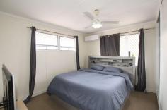  1 Orange Street Biloela QLD 4715 $280,000 Situated on a 771sqm corner allotment, this tidy home offers an attractive investment opportunity - currently returning $380 per week with a fixed-term lease in place until August 2024. The home is situated within walking distance to all amenities, being only 1km* from the CBD and 1.5km* from the local Schools. The entrance of the home features a solid timber deck, offering an inviting location to relax and enjoy the morning sun. The open-plan living room with cork flooring is air-conditioned and is combined with the kitchen which has electric appliances including a dishwasher. The three bedrooms are all carpeted with ceiling fans, built-in wardrobes and air-conditioning to the master. The family bathroom has been finished with neutral tones and includes a shower over bath, linen cupboard and a toilet. For added security, there is security screens throughout the property and a fully fenced yard. There is side vehicle access from Kariboe Street to the shed which has power, otherwise there is room for further car accommodation under the carport which could also be used as an entertainment area. 
