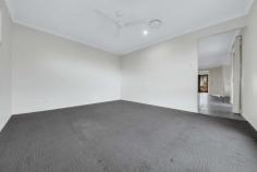  33 Iris Road Kirkwood QLD 4680 $445,000 All new carpets to be installed in this home. Installation date 12 December. You can view the home anytime. Located close to the Kirkwood Shopping Centre, this area is quiet, set off away from the busy Kirkwood highway. A family friendly area with concrete pathways around the duckpond and picnic area for walking the dog and enjoying time at the park and BBQ area. • 650m2 near level block with new double gate side access; • All windows and doors have security screens - open the doors and windows and you would rarely need to have the air conditioning on; • Ducted Air Conditioning through the entire home; • Great kitchen - large fridge space, dishwasher and electric cook top and oven; plenty of bench space and corner pantry for extra storage; the double sink overlooks the outdoor entertaining area; • Large open family and dining space with a separate formal lounge or media room; • 4 bedrooms - all this BIR's and ceiling fans; • Master bedroom - large room with ensuite and two separate BIR's, no shortage of storage and it's a large master bedroom; • The laundry is separate with storage and an outdoor clothesline from the side door; • Large auto garage with plenty of storage along the one side wall; The owners have made sure the home is presented as best they can. The garden at the front has been dressed up with new chip bark. The old broken side gate has been replaced with the strong steel frame timber panelled gate to allow good side access and security behind the gates to a decent size back yard. Some turf has been laid around the perimeter of the outdoor area as seen in the photos. A Building and Pest report is also available for the interested buyer. 