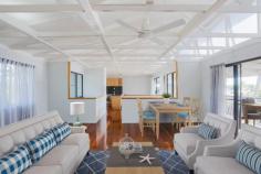  9/3 MANGO AVENUE EIMEO QLD 4740 $630,000 Be on holiday permanently & live a resort lifestyle daily at this uniquely designed, three-level, stunning home that enjoys constant seabreezes, being a mere 20-30 steps away from the patrolled waters of Eimeo Beach Surf Club! As part of a sought-after, private community, this beautifully positioned multi-level home with an inground pool offers beachside living at its absolute best. Feel like you're on vacation all year round! The top level of the home (third level) is an Entertainer's Dream with a massive timber deck running the length of the entire home, flowing from the open-plan lounge/dining area. Inside, cool & beachy polished timber floors host a large expanse of space, anchored by the corner kitchen with a breakfast bench. A large split system air conditioner services the entire open plan area along with the natural cool sea breezes with excellent cross-flow ventilation through the entire house, showcasing white curtains that frame sliding glass doors to the deck & stunning high raked ceilings with exposed beams for an additional touch of class & sophistication! The second level hosts the master suite & two built-in bedrooms. The Master enjoys it's own access to a private deck that overlooks the inground pool & subtly offers both a walk-in wardrobe & efficiently designed ensuite, ceiling fan & split-system air conditioner. Bedrooms two and three are carpeted, air-conditioned, and contain ceiling fans, and built-in double sliding door wardrobes & both are located adjacent to the bathroom & laundry. As a beautiful architectural element & the central showpiece of the home, the stunning staircase is balanced with a light and airy void on the opposite side, giving the illusion of even more volume to the design & convection of cool breezes always. Downstairs offers car accommodation for two vehicles plus an additional lock-up storage room that has the potential to transform into another room; an entertainment area, or just continue to be utilized as a very practical storage space. As part of the beautiful Eimeo community, you have endless wonderful venues and experiences at your doorstep. Steps away, you will find the iconic Eimeo Hotel with its epic ocean views, while your weekends will be filled with lounging under shady trees at the patrolled Eimeo Surf Club Beach. Perhaps long, relaxing walks in the sea breezes are your thing, or for the more active types, plenty of options for boating, fishing, crabbing or swimming are all in abundance! Maybe you'd just prefer to swan around in your own pool in the privacy of your own resort-style landscaped surrounds - it's a tough decision with so many options! Be really quick to secure this stunningly unique property in one of Mackay's most reputable locations with a lifestyle to match! 
