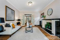  36 Millar St Drummoyne NSW 2047 Set on a generous 512 sqm level block, this single-level, double brick built home is classic with a bright future and endless potential. With a solid construction, spacious layout, and beautiful art deco detailing, the property delivers an ideal canvas for a creative reimagining. Capture leafy district views by adding a second level, or upgrade and refresh the interiors to create a modern masterpiece (STCA). Adding to the home's significant appeal is an expansive and secure garden with established greenery and covered entertaining area. Conveniently located for waterfront recreation, transport, and local eateries the address is only 500m to Drummoyne Public School, and local cafes. 350m to the Bay run and 400m to CBD bus routes. • Solid free-standing home with amazing potential in a sought-after location • Three generously sized bedrooms with carpeting and built-in robes • NO heritage, conservation or easement on the title • Open plan living space with fireplace and flow-through to kitchen • Formal lounge featuring decorative fireplace and statement alcove • Functional bathroom includes combined bath and shower • Pristine Art Deco ceiling decoration. Designer ceiling fans. • Large and leafy, secure garden with level-lawn and covered entertaining area • Driveway for off-street parking, plus single space lock-up garage 