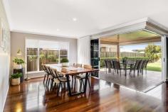  6 Meares Street Kearneys Spring QLD 4350 $825,000 Set on a fully fenced 612m2 block and surrounded by manicured lawns, this immaculate home offers a spacious design that includes a generous open plan kitchen, dining and living area, and flows effortlessly to the outside entertainment space. Doors slide away, allowing a greater connection between the inside and out, and is perfect for entertaining a crowd or for smaller family gatherings. Successfully marrying functionality with stylish finishes, this home boasts indulgent bathrooms, a sumptuous master suite, and a kitchen that buyers will adore, along with 3 additional built-in beds, and a second living room. But it will be the added extras such as 5Kw solar panels, seamless flooring to the garage, 10,000lt tank & Enduroshield protective coating to the shower screens that take this home to the next level. • 	 2 generous living rooms • 	 4 built-in bedrooms (Master with WIR) • 	 2 bathrooms (ensuite with double shower & twin vanities) • 	 Enduroshield proactive coating to both shower screens • 	 Stylish entertainer's kitchen boasts 40mm stone benchtops, soft close drawers & great storage • 	 SMEG 90cm freestanding electric oven with 5 burner gas cooktop • 	 BOSCH dishwasher • 	 Under roof alfresco enjoys view of the rear yard • 	 Double garage with remote control access • 	 Seamless flooring to garage for easy cleaning • 	 Reverse cycle air conditioners x 4 (lounge, family, master & bed 3) • 	 Ceiling fans to all bedrooms • 	 Bottled gas for cooking • 	 Quality curtains, shutters & blinds • 	 Security screens to most windows & doors • 	 10,000lt aboveground rainwater tank plumbed to laundry, WCs & outside tap • 	 5Kw solar panels • 	 3m x 3m garden shed • 	 Irrigation system to turf • 	 NBN ready • 	 Convenient shopping nearby at Westridge, The Ridge, Aldi & K-Mart Shopping Centres • 	 Close to the University of Southern Queensland.. 