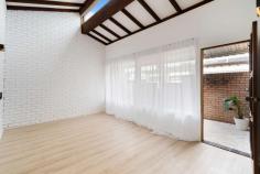  4/10-12 Kalulah Avenue Gorokan NSW 2263 $498,000 Occupying prime position at the back of this quiet complex of 6 villas , giving privacy and access to open space at the rear . This property has been partly renovated and is perfect for someone looking for spacious 1 level living, 1st home or downsizers . Vaulted ceiling in the living areas provide light and space , kitchen is original with new appliances , bathroom with shower , and 2 spacious bedrooms with built in to main and new carpet throughout . Large remote garage with separate laundry at rear and extra parking space to the side . Short walk to transport, schools . 