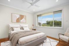  194 Jacaranda Avenue Figtree NSW 2525 $1,000,000 - $1,100,000 Perfectly positioned in the heart of Figtree on a beautiful tree lined avenue, this full-brick family home will captivate you the moment you walk through the door. Brimming with endless possibilities, this light-filled residence features high ceilings and ducted air conditioning throughout, four well-proportioned bedrooms with built-in-wardrobes, electric block out shutters, a lock-up garage with internal access, an office & workshop, attic and under house storage, an original kitchen that caters to culinary enthusiasts with an electric cooktop, and ample bench space. With picturesque escarpment views, the spacious backyard offers an outdoor oasis ideal for hosting gatherings, elevating your gardening game or simply enjoying a peaceful evening under the stars. Features: Built in wardrobes in all bedrooms Ducted a/c, sensor lights, electric blockout shutters Mt Kembla views, private backyard oasis Office, workshop & easy access attic storage Lock-up garage with internal access 