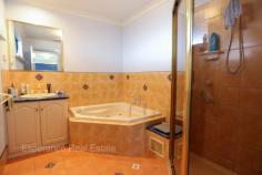  51 Goldfields Road Castletown WA 6450 $565,000 This 2 storey, brick and cedar built home captures views of Esperance bay from the upper level while approved, short stay accommodation is located on the lower level with independent access. Features include • 2 bedroom. 1 bathroom self contained living on lower level • Bathroom and laundry facilities • Access to undercroft paved patio • Approved for short term accommodation. Bookings through Esperance Visitors Centre Independent living on second story includes • Open plan lounge, dining & kitchen • Viewing balcony • 2 bedrooms • Ensuite bathroom with spa • Huge outdoor living with domed roof • Separate access The gardens are immaculate with designated vegie bed, reticulation and many planted tree/shrub varities. Access to rear yard though double gates. Shopping complex and Castletown Beach just 500m away. Easy conversion back to a family sized 4 bedroom, 2 bathroom home. 