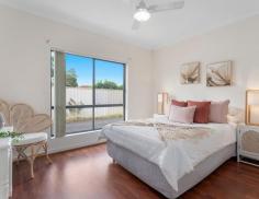  2/19 Harrow Road Brahma Lodge SA 5109 Beautifully maintained and offering an easy care, secure lock up and leave lifestyle, this lovely three-bedroom home is fantastic. Situated in a beautifully maintained group and perfect in size, this delightful home is ready for you to move straight in! Property features include: - Flooded with natural light - Three great size bedrooms, all with ceiling fans - Light and bright open plan living with porcelain tiles and split system air-conditioning - Well-designed kitchen overlooking casual meals, with ample bench & storage space including pantry, along with tiled splash back, double sink and breakfast bar - Spacious bathroom in with full size bath - Separate laundry with convenient external access - Enjoy entertaining friends & family in the awesome sized paved yard, with verandah and quality fencing - Single lock up carport with additional off-street parking - Freshly painted throughout - Security alarm system - Rainwater tank - Solar hot water ( 2 x panels) Located within footsteps to public transport, for an easy commute to the CBD along with the convenience of fantastic local shopping options just minutes away and an abundance of local restaurants and Cafes all nearby plus local schools. 