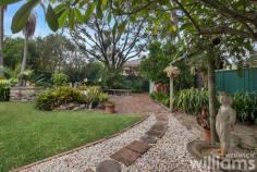  2 Bright St Ryde NSW 2112 Set on a generous 588sqm parcel of land, this much-loved family home is available for the first time in over 45 years. Set back from the road, the single-level property enjoys an elevated position in a quiet and convenient Ryde address. Offering plenty of space for growing families, the generous interiors include three bedrooms, bright living spaces, and a covered outdoor dining terrace that extends into a flowering garden with level lawn. Solidly built and well-maintained, the liveable home has plenty of potential for an exciting future makeover. Choose a stylish redesign, creative remodel, or start again with a brand-new build (STCA). Ideally located for local schools, retail and recreation. Only 200m to Ryde Park, 900m to Ryde Aquatic, 1.4km to Top Ryde Shopping Centre. • Exciting opportunity to claim a great family home in a convenient Ryde address • Queen-sized master with built-in robe, air con, and ceiling fan • Two guest bedrooms, one with built-in robe • Neat and tidy bathroom featuring shower and vanity • Two large living spaces with flow through to enclosed sunroom • Electric kitchen includes storage and plenty of benchtop space • Huge, covered outdoor dining. Large laundry and separate W.C. • Established and secure garden with level lawn, trees, and flowering plants • Off-street parking with private driveway and covered car porch 