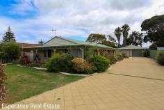  19 Butler Street Castletown WA 6450 $600,000 The flourishing gardens that greet you and wrap around the verandah entry offer a warm and inviting ambiance, perfect for relaxation and enjoyment of outdoor spaces. This sets a welcoming tone for the property. The interior of the house is well-designed and spacious, featuring essential areas for family living. The spacious family room provides ample space for relaxation and gatherings, while the dining room offers a dedicated space for family meals and entertaining guests. The fully equipped kitchen with modern appliances ensures convenience and functionality for everyday cooking needs. Additionally, the separate formal lounge room adds a touch of elegance and versatility to the living spaces, providing a perfect setting for more formal occasions or quiet relaxation. With four bedrooms and two bathrooms, the house offers plenty of accommodation for a family. This ensures comfort and privacy for all family members. The mention of plenty of room for outdoor activities suggests that the property provides opportunities for outdoor recreation and enjoyment. Whether it’s for gardening, playing, or simply relaxing outdoors, the ample outdoor space enhances the overall appeal of the property. The modern design of the property adds to its attractiveness, appealing to buyers who appreciate contemporary aesthetics and functionality. Situated on a generous 785 sqm of land, the property offers ample space for outdoor living. There is a separate garage/workshop towards the rear of the block with paved surroundings. Highlights and various features and qualities make this house an ideal choice for a family seeking a comfortable and inviting home. This sought after location is just 600m to Castletown beach. 