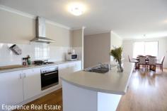  17 Cannes Parade Castletown WA 6450 $590,000 This beautiful 3 bedroom, 2 bathroom, plus study residence boasts a modern open plan design that seamlessly integrates the living, dining, and kitchen areas, creating a perfect space for entertaining or family gatherings. Features: 3 bedrooms, perfect for families or guests 2 bathrooms for added convenience Study/bedroom with BIR Built-in robes in minor bedrooms, ensuring ample storage space Master bedroom with a walk-in robe and ensuite for added luxury Well-appointed kitchen with gas stove top and electric oven, island bench and plenty of storage Reverse cycle air conditioning in living area Double garage with remote control door Good side access to a large rear yard, offering endless possibilities for outdoor activities and relaxation Space for a shed, ideal for storage or creating your own workshop Thoughtfully designed for comfort and functionality Located in a desirable neighborhood, this home offers both convenience and tranquility. Only 2.1km to Castletown Primary School, 2.4 kms to Castletown Quays beach and 2.2 km to IGA Express. 