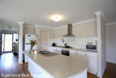  17 Cannes Parade Castletown WA 6450 $590,000 This beautiful 3 bedroom, 2 bathroom, plus study residence boasts a modern open plan design that seamlessly integrates the living, dining, and kitchen areas, creating a perfect space for entertaining or family gatherings. Features: 3 bedrooms, perfect for families or guests 2 bathrooms for added convenience Study/bedroom with BIR Built-in robes in minor bedrooms, ensuring ample storage space Master bedroom with a walk-in robe and ensuite for added luxury Well-appointed kitchen with gas stove top and electric oven, island bench and plenty of storage Reverse cycle air conditioning in living area Double garage with remote control door Good side access to a large rear yard, offering endless possibilities for outdoor activities and relaxation Space for a shed, ideal for storage or creating your own workshop Thoughtfully designed for comfort and functionality Located in a desirable neighborhood, this home offers both convenience and tranquility. Only 2.1km to Castletown Primary School, 2.4 kms to Castletown Quays beach and 2.2 km to IGA Express. 