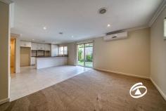  1A Thomas St Pakenham VIC 3810 $520,000 - $570,000 Freshly painted, immaculately presented. Discover this impeccable townhouse, beautifully positioned in the heart of Pakenham, a stroll to Main Street. With its own frontage the townhouse comprises of two bedrooms and two bathrooms. The master bedroom with a walk-in robe. A hostess kitchen adjoins a light filled living room, complete with new floor coverings throughout. Ducted heated throughout and split system cooling ensure the perfect temperature year round. A small court yard is full of colour and provides the perfect back drop. Sit back and relax. Sing car garage completes the picture. Leave the car at home. All you need is at your door step. 