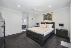  10 Olney Ct High Wycombe WA 6057 $789,000 Tucked away at the end of a quiet cul-de-sac street, this immaculately presented four bedroom two bathroom home has all the creature comforts and is ideally located for quick access to both the Roe and Tonkin Highways and just 10 minutes to Perth Airport. Features include: • Elevated aspect from street • Contemporary open-plan design • Stylish neutral decor throughout • Beautiful kitchen with ‘Essa-stone’ bench-tops • Quality kitchen appliances incl ‘Westinghouse’ and ‘Smeg’ • Spacious walk-in pantry • Separate lounge or theatre room • All bedrooms at least queen size with built-in robes • High quality bathrooms with ‘Essa-stone’ vanity tops • Impressive master suite with ‘his n hers’ walk-in robes • Large master ensuite with twin vanity basins • ‘Fujitsu’ ducted reverse-cycle air-conditioning throughout • 6.6kw ‘Solar’ solar electric system • Electronic security system • High quality light fittings and window treatments • Plantation shutters in open-plan area • Double auto lock-up garage with 3rd parking bay • Impressive alfresco outdoor entertaining with feature lighting & misters • Tinted windows on west side for afternoon sun • Garden shed plus storage in garage • Fenced and reticulated front lawn and gardens • Easy-care 465 sqm block • 174 sqm internal living plus garage and alfresco • A short distance to local shopping centre and schools 