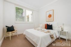  Unit 2/1 Kings Bay Ave Five Dock NSW 2046 Peaceful and private, this spacious garden apartment offers a flexible and generous layout that will excite both downsizers and growing families. Located in the renowned Kings Bay Estate, the three-bedroom home enjoys a ground floor position in a low-rise building overlooking Barnwell Park Golf Club. Recently refreshed with new paintwork, the well-presented interiors include a large master bedroom with ensuite, modern gas kitchen, and internal laundry with dryer. Flowing from the open-plan living space is a delightful garden and dining terrace, framed by established trees and flowering plants. The complex includes onsite amenities such as a large outdoor swimming pool and children's playground. Plus, convenient access to nearby amenities, including Five Dock retail, CBD transport, and the Canada Bay Club - all situated within 700m. • Tranquil three-bedroom apartment in the Kings Bay security complex • Large master bedroom featuring built in robe and ensuite • Two spacious guest bedrooms, both with mirrored built-in robes • Modern kitchen featuring high quality European appliances, and stone benchtops • Large guest bathroom including spa bath and separate shower • Expansive open-plan living and dining space with flow to private garden • Undercover alfresco dining terrace framed by established trees and plants • Internal laundry including dryer. Storage. Air con. Plantation shutters throughout • Double lock-up garage 