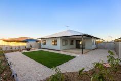  54 Cajuput Crescent Djugun WA 6725 $775,000 Why wait for your brand-new dream home to be built when we've got one right here waiting for you? Beautifully designed, and handed over in April 2024, this stunning 4 bed, 2 bath Broome Builders home in sought-after Roebuck Estate delivers the modern family living most people wait years for. Thoughtfully crafted, with high-end features and finishes throughout, all that's left to do is move in and make it your own. You'll even get your very own new-home handover pack. You're welcomed to the home by fully reticulated, manicured low maintenance gardens. The large double carport, with lock-up rear storeroom, has room for two large vehicles, with plenty of additional parking available and gated side access to secure boat/caravan/trailer parking at the rear. Light, bright, and yet to be lived in, the spacious interior features open-plan living and family areas with feature burnished concrete sealed floors and abundant natural light. At the heart of the home is the modern, open kitchen complete with high-spec cabinetry, stainless steel chef's oven, walk-in pantry, gas cooktop, and large breakfast bar. Other key features include the modern main bathroom with separate shower and bath and hob shelf within the shower, separate laundry with high spec cabinetry and large walk-in linen robe, and feature pendant lighting, air-conditioning, ceiling fans and window blinds throughout... not to mention NBN connection and security screens for added peace of mind. The home itself boasts 4 big bedrooms, all with built-in robes, air-con and ceiling fans, including the magnificent front Master suite, complete with a big walk-in robe and private ensuite with a hob shelf in the shower. Beautifully crafted both inside and out, the expansive paved undercover alfresco is purpose built for entertaining, overlooking the fully-reticulated, low-maintenance rear yard. There's a separate fire pit area, plenty of grass for the kids and pets to play and more than enough room to sink a pool. Located just a 2-minute drive from Chinatown and close to parks, shops, schools and the beach, it's the perfect home to start or raise a family. 
