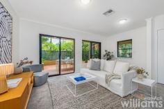  Unit 107/8 Water St Birchgrove NSW 2041 An exceptionally rare opportunity to claim a 12m marina berth plus spacious townhouse in the prized Hopetoun Quays complex. Enjoyed by the same owner for nearly 25 years, the sunlit three-bedroom home is ideal for those seeking a quintessential harbourside lifestyle in an idyllic Birchgrove location. Refreshed with brand new paintwork and plush carpeting throughout, the easy-care layout features a large living space with flow-through to a delightful sun-dappled courtyard, plus three upper-level bedrooms with balconies at the front and rear. Fully self-contained with large laundry and huge double lock-up garage plus storage, the home is an excellent option for downsizers, and growing families alike. Located in a peaceful and leafy street, only 210m to Birchgrove Public School and 60m to Balmain Sailing moments, 650m to the buses, 1.3km to Birchgrove Ferries, 650m to the amazing Birchgrove Oval and enjoy the incredible Darling Street cafés and restaurants. • Three-bedroom Birchgrove townhouse in a peaceful resort-style complex • Includes highly sought-after single space 36ft marina berth • Master bedroom featuring ensuite, and private balcony with leafy outlook • Two guest bedrooms, both with balcony access at the front of the property • Generously sized bathroom featuring large shower unit and vanity • Full-sized gas kitchen with Blanco oven, and plenty of storage • Sunny living and dining space with seamless transition to private courtyard • Oversized lock-up garage space, room for two cars plus motorbike or storage • On-site facilities include heated pool, gym, Stunning gardens. Lift access to marina 
