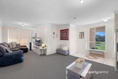  14 Gleneagles Way Glenmore Park NSW 2745 $1,000,000 - $1,100,000 Calling investors, first home buyer and downsizers alike. Perfectly positioned in a whisper quiet street and surrounded by other quality homes this immaculately maintained family residence is a delight to inspect. Boasting four bedrooms with built in robes to all and ensuite to the main, large family bathroom, multiple modern open plan living and dining areas. Double garage with drive through access to a private fully fenced yard. With an abundance of space for all the family, this could be the one you have been waiting for. Conveniently located just a short distance to schools, Glenmore Park Shopping Centre, parks, childcare, bus stops, walking & cycling tracks and lakes. Don’t miss out, call us today. * Land size approx. 512sqm * Air conditioning, gas heating, large open plan living areas * Large family kitchen with gas cooktop, air conditioning, ceiling fans * Double garage with drive through access, private fenced yard, quiet street 