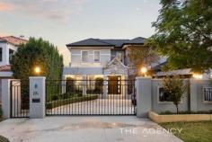 28A Lilian Ave Applecross WA 6153 $3,000,000 Experience unparalleled luxury at 28A Lilian Avenue, Applecross. Come home to space and style with this elegant family home nestled in one of Applecross' most prime pockets. Rarely do you see a residence with such meticulous finishes and opportunities of this stature are few and far between. Gorgeously updated, no expense has been spared in crafting this residence that impeccably balances family living and entertaining with ease. Set only one street back from the Swan River, this abode boasts proximity to renowned schools, cafes and amenities, culminating in a highly sought-after lifestyle! The residence asserts itself from the street with an elegant facade adorned by manicured gardens and climbing vines. You'll be impressed from the start with a gallery-style entrance, luxuriously framed with high ceilings and engineered walnut flooring. The home features a dedicated sitting room, designed as a separate area for social gatherings, talking, reading or enjoying a quiet drink, with French doors. A focal point of the home is the open plan kitchen and dining room, bordered by large windows and bi-fold doors that allow lots of light to enter in addition to vistas of the glistening underground pool. The bespoke kitchen is a chef's dream with stunning cabinetry, a wrap around stone bench top and a premium 'Falcon' oven. The family room seamlessly connects to the exquisite outdoor alfresco area delivering an enviably platform for entertaining. The expansive outdoor area is complete with a sunken outdoor fireplace with built in seating, showcasing the beauty of the established gardens - you'll be the envy of family and friends here! The accommodation of this home is separated from the living area, with the three main bedrooms being positioned on the top floor. The spacious master suite is complete with a balcony, dressing room and a resort-style ensuite. Two well-sized secondary bedrooms, both with robes, are near the primary bathroom. You'll find a study on the ground floor which can easily be used as a fourth bedroom. Property Features: ● Beautiful facade adorned by manicured gardens, hedges and climbing vines ● Secure automated front gate with intercom system ● Engineered walnut flooring ● High ceilings throughout ● Formal lounge upon entry with gas fireplace ● Two bathrooms, all with marble benchtops ● Downstairs powder room ● Glistening underground heated pool perfect for families 