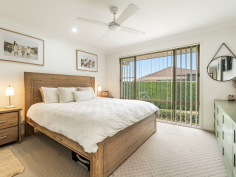  Unit 2/1 Thompson Cl Casino NSW 2470 $608,000 A quality-built home offering a great opportunity for young home buyers, retirees, and savvy investors. This Low maintenance residence boasts ample natural light, featuring an open-plan kitchen, dining, and living area complimented by air-conditioning and a wood heater for the winter months ahead. The primary bedroom includes a walk-in robe, ensuite and ceiling fan.  The northerly facing covered alfresco space is perfect for all seasons, overlooking a low-maintenance, secure private yard—a perfect setting for both pets and children. Located in a quiet neighborhood, the property is an easy drive to schools, shops and all town facilities. Well-equipped light and Airy kitchen with modern electric appliances, dishwasher, plenty of storage and bench space, with a pantry Generously sized bedrooms offer plenty of natural light as well as having built in wardrobes and ceiling fans in three bedrooms and air-conditioning in the first bedroom. The master bedroom is set away from the other bedrooms and boasts a walk-in wardrobe and ensuite bathroom, ensuring privacy and convenienc Main bathroom has shower and bath with separate toilet and Laundry has plenty of storage Outside, there's a covered alfresco area off the living area that overlooks the flat, secure fenced backyard for your children and family pet with side access A double lock-up garage with internal access provides secure parking for your vehicle and garden shed 