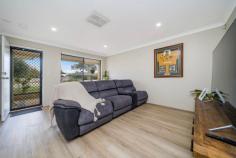  24 Apricot Street Forrestfield WA 6058 $789,000 Set on a generous 602 sqm block, this house has been meticulously maintained and renovated throughout, providing you, the perfect 'move in ready' opportunity. Featuring 4 bedrooms, 2 bathrooms, separate front lounge, open plan kitchen, dining and family room, this property has been given the renovation it deserves. To the front of the home, a separate lounge invites you in with modern floating floors, downlights, natural light from the front outlook, creating a feeling of space and functionality leading you through to the master bedroom. The master has been thoughtfully recreated to incorporate warmth and style with luscious high pile carpets, walk in robe and a beautifully presented ensuite. If an ensuite with opulence and luxury is what you were looking for, then the floor to ceiling tiles, floating vanity and modern fittings that match this light and bright space will certainly tick your boxes. Into the heart of the home, a stunning modern kitchen with stone benchtops, overhead cabinetry, modern appliances including a plumbed fridge recess, freestanding 900mm oven plus dishwasher, provide you with ample space to bring the family together after a long day. The open plan dining and family zone create the perfect balance of formal and informal living throughout the home. The minor bedrooms are located towards one side of the home, all bedrooms are generous in size with open storage. A shared main bathroom service and matches the creativity of the master ensuite and has been carried through to the laundry. If entertaining is your language well, a double garage with drive thru access lead you through to a peaked gable patio and additional bar. This area can be used for all year-round activities and provides the perfect escape to relax and unwind with the family. A powered workshop to the rear of the property (accessible from the double garage) may give you the storage you've been looking for. The kids will thank you with plenty of grassed area to run around and play. So, if you were looking for a property with functionality mixed with modern living, in a family friendly neighborhood close to schools and the airport, then look no further I've found it for you! Features Include: 4 Bedrooms 2 Bathrooms Separate Lounge Open Plan Kitchen, Dining & Family Modern Kitchen Double Garage with Drive Thru Access Peaked Gable Patio with Bar Powered Workshop Ducted A/C Built in 2004 on a 602sqm Block 