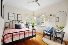  45 Jasper Terrace Frankston South VIC 3199 $910,000 - $1,000,000 Exuding an abundance of period character and enduring charm, this c1920s Miners Cottage showcases exquisitely refurbished single-level space that promises an exceptional family lifestyle with effortless indoor-outdoor fluidity. Beautifully enhanced with today's comfort, this FHSZ address presents easy walking to Frankston Foreshore, George Pentland Botanic Gardens and Overport Primary School. Framed by attractive manicured gardens and a distinguished facade, the home's interior opens gracefully across solid hardwood timber floors to reveal a light-filled entertaining footprint comprising a dedicated lounge with wood fire, open dining area and modern kitchen with quality appliances and bi-fold servery window opening to the rear. With the crackle of an open fireplace setting a relaxed ambience for outdoor enjoyment, the expansive deck alfresco with soaring pitched roofline invites indulgent hosting capabilities amongst private palm-filled surrounds. The main house offers comfortable accommodation with two robed-bedrooms and a main bathroom, while a rear studio presents a private space for guests, young adult children or a private working-from-home space, if desired. Featuring split-system heating and cooling, established gardens, bird aviary, a rear powered shed, and double carport with additional space for off-street parking, this premium beachside home provides the ultimate combination of comfort, convenience and luxury for a tranquil coastal lifestyle. 