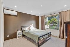  17 Orchid Dr Glen Iris WA 6230 This well-presented home in close proximity to the famous Bunbury Farmers Market and within the Bunbury Senior High School catchment zone is calling out for new owners!  It faces nicely to the street with a feature portico which invites you inside to lots of space bathing in natural light.  This is a 4 bedroom, 2 bathroom home, with a good-sized master bedroom that has split system air conditioning, a generous ensuite with walk-in robe and a lovely big feature window with views to the front garden.  The large open-plan kitchen, meals and family room area nurtures a fabulous living space serviced with a reverse cycle air conditioning ceiling cassette and has direct access to both the garage and the large patio that shelters the north side of the property. The kitchen has plenty of bench space, big fridge recess, walk-in pantry, wall oven, dishwasher and gas cooktop. A lovely sunroom, currently used for dining but could alternatively serve as home theatre or study, and can be closed off privately with double French sliding doors.  The 3 minor bedrooms provide split system air conditioning, double built-in robes to bedroom 2 and single built-in-robes to bedrooms 3 and 4. The second bathroom has a separate shower, vanity and bath. The functional laundry offers generous bench space, overhead cupboards and separate toilet. A gas hot water storage system and rooftop solar panels add to the energy benefits of this great home. Outside, the long patio with ceiling fans provides a terrific outdoor area with a roller door from the garage to enable rear access. A private, low maintenance backyard with garden shed and cute cubbyhouse makes this a very desirable property sitting on a manageable 498sqm.  