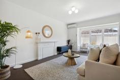  Unit 4/47 Augusta St Glenelg East SA 5045 $585,000 to $615,000 Perfectly positioned, this seaside starter or investment just over a kilometre from the beach is equal parts affordable and adorable. A comfortable lounge room upon entry is primed for soaking up summer sunsets through its westerly-aspect bay window with the added comfort of a split system air conditioner, before moving through to a sizeable kitchen and meals area. Largely original yet in tip top condition, there is plenty of scope to rejuvenate the existing white kitchen, where substantial storage space and a freestanding Chef oven and cooktop will serve you perfectly until then. Two bedrooms include a front positioned master with ceiling fan, built-in robe and big picture window outlook, each with easy access to an original main bathroom with terrazzo flooring, inset bath and shower. You'll love: - Separate laundry with storage - Small group of 5 - Freshly painted throughout - Linen storage - Allocated carport - Paved rear walk-through courtyard space Convenience is truly at the forefront here, with the bus, tram, reserves, Jetty Road and local supermarkets, shops and eateries all a short stroll from home. Schools, the beach and Adelaide Airport are at your fingertips, a simple 10km commute from the CBD. 