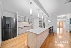  27 Eiffel Cct Tapping WA 6065 $1,000,000 Tapping’s Most Trusted Agents are thrilled to present 27 Eiffel Circuit to the market for your viewing pleasure! This remarkable 4/5-bedroom, 2-bathroom, 3 car garage, residence is simply in a league of its own! Offering resort style living, with style & space for all the family; plus, an amazing outdoor entertainment area overlooking the sparkling pool; this stunning property is guaranteed to take your breath away! Features & benefits include: * Striking front elevation with designer exposed aggregate driveway & feature landscaping * Feature portico leading to double door entrance * Entrance hall with 31 course high ceiling * Home Office / Bed 5 / Nursery * Master bedroom suite with twin walk in robes, through to ensuite with twin vanities, shower & WC * Shoppers access to the triple garage which features rear roller door * Home theatre with recessed ceiling & double doors * Huge open plan family & meals areas with high ceilings * Stunning kitchen with stone benchtops, drop ceiling, pendant lighting over breakfast bar, recessed undermount twin sinks, walk in pantry & fridge recess * Beds 2,3 & 4 are all generous size with sliding door robes * Family bathroom with shower, bath & vanity * Well appointed laundry with double linen press * Powder area with vanity & separate WC * Activity / Study area * Ducted, evaporative air conditioning * Amazing outdoor entertainment area with alfresco & patio providing the perfect space to entertain on a grand scale * Sparking below ground pool with blade water feature & frameless glass pool fencing * Extensive liquid limestone * Bali themed low maintenance landscaped raised planter bed * Triple garage with sealed floor * Large 600sqm block Situated in a highly sought-after, tightly held dress circle location opposite Eiffel Circuit Park, surrounded by quality homes.  