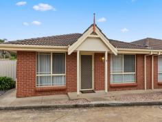  5/108 Main South Road Old Reynella SA 5161 $460,000 - $490,000 This spacious homette is perfectly situated in Old Reynella and nestled securely off-street, amongst other well-presented homes in this appealing group. Within easy walking distance to public transport and local amenities you have come to appreciate throughout Old Reynella. The design and floor plan makes the home suitable for first home buyers and young couples looking for a low maintenance lifestyle, and should not be overlooked by retirees and savvy investors alike. Boasting 2 generous size bedrooms, both with built in robes; centrally located to the bathroom and separate toilet for convenience. The substantial living and dining area is abundant with natural light providing a sense of space in addition to opening onto the outdoor area making entertaining a breeze. The open plan kitchen is equipped with a gas stove as well as ample bench and storage space in addition to a breakfast bar if you need space to supervise kids while cooking or quick meals on the go. The adjoining laundry also has a fixed storage cupboard and easy access to the backyard making those mundane chores manageable. The private rear courtyard has ample room for entertaining under the expansive gable pitched covered area, and a beautifully maintained garden area perfect for a low maintenance lifestyle. There is a detached lock-up carport with roller door providing secure off-street parking. 