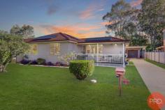  3 Hunter Close Lochinvar NSW 2321 $640,000-$680,000 Nestled in the serene environs of Lochinvar, 3 Hunter Close stands as a captivating residence, perfect for first home buyers, savvy investors, and growing families alike. This four-bedroom home sits proudly on a generous 633 square metre plot, boasting a blend of comfort and sophistication that is sure to impress. As you approach, the home exudes great street appeal with its beautifully manicured gardens, setting the scene for the tranquillity that envelops this abode. The undercovered deck area offers a delightful vantage point to survey your verdant surrounds, providing the perfect backdrop for relaxation or entertaining. The heart of this home is the open-plan living, kitchen, and dining areas, where tiled and timber flooring converge with plantation shutters, ceiling fans, and ducted A/C to create an oasis of year-round comfort. The four sizeable bedrooms each feature built-in robes, ceiling fans, and timber flooring, ensuring that each family member enjoys their own stylish retreat. Culinary enthusiasts will relish the large chef's kitchen, complete with stone benchtops, copious storage options, and high-end appliances. Meanwhile, the expansive sunroom presents a light-filled space to unwind, with views of the vast backyard inviting outdoor activities and leisure. Adding to the home's allure is the significant solar system, a testament to sustainability and cost efficiency. The property also provides driveway side access to the rear, where a large garage and additional shed stand ready to accommodate vehicles, tools, and hobbies. With all these attributes, 3 Hunter Close is not just a house, but a place to call home—a sanctuary for new beginnings, investment success, and family memories. 