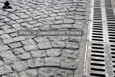 What is Cobblestone Edging? Cobblestone is Small rectangle, round or square-shaped stones are famous for their natural appearance and durability and are an ideal option for driveway edging when you compare them with other options such as brick. 